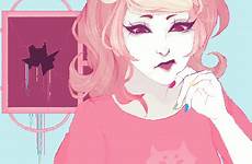 roxy lalonde homestuck fanart alphabet alternian favorite characters puffy am glorious probably amazing there look mspabooru saved contributor hair