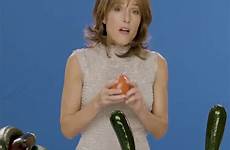 gillian anderson sex education act courgette clip she netflix advise viewers technique perform youthful gives showing them off her