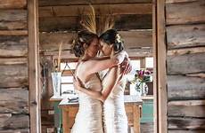 wedding lesbian weddings intimate sustainable inspiration nikole amy eco dresses chat brides marriage