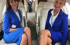 flight attendant stewardess sexy attendants airline uniforms hot female cabin instagram stewardessen legs crew beine girls business beautiful stewardesses air