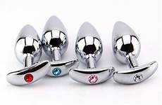 butt plug toy stainless steel metal anal adult