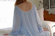 nightgown sandra claire heavenly blue lucie ann