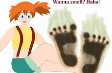 misty dirty soles request deviantart anime