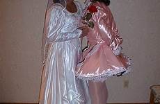 crossdresser maids prissy couples tgirls gurl each marries transvestite bridesmaids