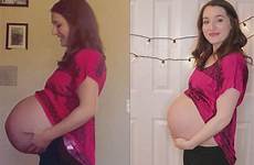 belly pregnancy bump gravidanza pregnant gemellare pancione bumps singola natalie differ expecting pregnancies bennett compares torpedo comparing enormous freaking