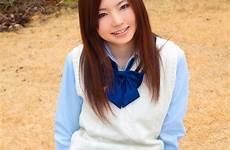 gravure japanese idol yuuna schoolgirl shirakawa uniform sexy jav fashion photoshoot girl