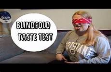 blindfold taste test