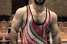 wrestling bulges lycra wrestler bulge poilu balling singlets kal chest