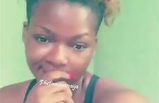 nigerian young lady her shows man off nice she said oh god