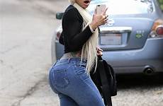 tight blac jeans figure chyna hourglass ass booty big off shows shorts heels dailymail silver boots pouty old super she
