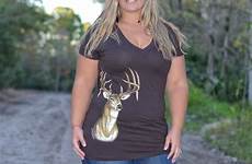 plus size women hunting country cowgirl top deer head girl curvy brown jeans western outfits sportygirlapparel fashion cute wear girls