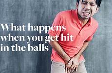 balls hit happens when get why hurts
