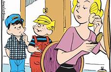 distasteful mom menace dennis little youths comics kid his gushing oedipal vaguely pretty fashion