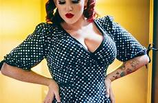 vintage curvy style outfits size plus ways adopt fashion girls rockabilly sexy retro women dresses tops full curvyoutfits dress clothing