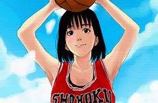 slam dunk akagi haruko anime girl basketball manga takenori fanart hot tachibana midori zerochan exploration wallpapers pixiv uniform wallpaper shounen