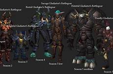 warrior sets tier wow arena warcraft world transmog gear models available wowwiki transmogrification heroic pvp potential guide but shoulders wish