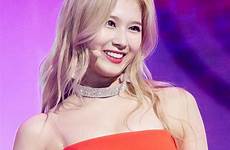 sana twice orange sexy shoulders beautiful comments dress rainbow proved queen times prove every color tube she gorgeous