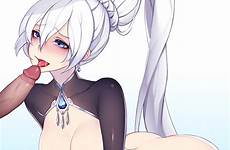 hentai rwby weiss nanoless schnee xxx breasts visible veins nsfw anime artist league foundry smutty respond edit nude visit rule