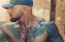 tattooed tatted tatuados jacob muscle inked lindos tatoos meninos ragtopvintage