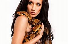 snake girl snakes girls nude boa google woman modeling saved