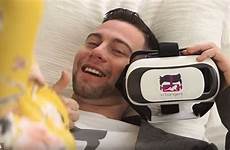 vr star headset men partners reality bangers encouraging production company use virtual sex spice bedroom making things look their