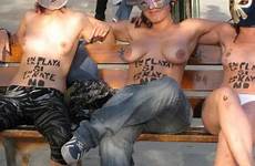 naked protesters nude activists