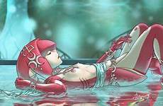 mipha zelda folo luscious botw masturbating sort zora