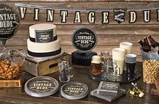birthday party men vintage dude decorations 60th supplies themes city cake 80th 50th man backdrop adult over hill table 40th