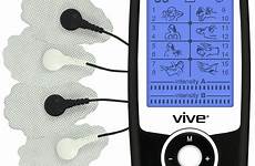 tens stim electrotherapy vive stimulator sciatica neuropathy nerve electrode ekg massager stimulation neurostimulation rechargeable diabetic