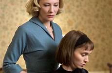 rooney mara carol her wears provocative well part cate blanchett right