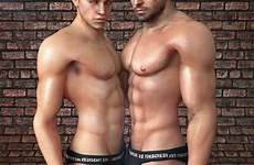 bulge gay muscle underwear male 3d deletion flag options rule chris abs boys