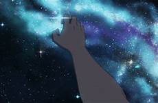 anime gif stars girl galaxy tumblr