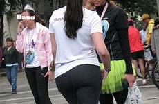 candid milf vpl spandex booty milfs public