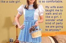 sissy captions tg boy prissy girls forced girl wear dress girly cute caps feminine husband halloween bikini female feminization feminized