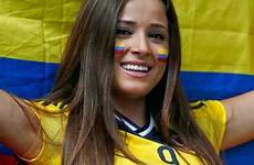 cup world hot fans female fifa colombian girls beautiful women colombia girl hottest sexiest sexy fan football mujeres soccer brazil