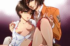 mikasa eren shingeki kyojin ackerman luscious yeager hanji