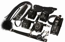 bondage sex accessories restraint lingerie pu leather 10pcs games set handcuffs clamps nipple rope sexy erotic toys piece kit blindfold
