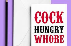 whore greetings cheeky hungry