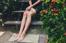 legs sensual tanned relaxed