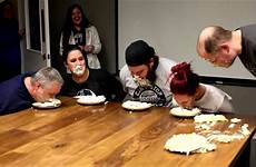 eating pie contest