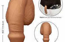penis silicone packing gear packer tan sex toys soft realistic size adult overall