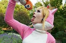 cosplay meowri jenna lynn peach cat hot her bunny girls visit cogconnected costumes