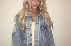 alissa violet outfits sexy style nude outfit fashion summer girls jacket youtubers casual insta denim instagram shopstyle api uploaded user