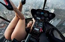 helicopter sex rich ride taking guy babe his