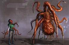 tentacle sci alien creepy