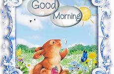 morning good bunny blowing bubbles twitter gif