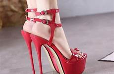 heels high double strap red heel shoes stiletto imgur stilettos sandals platform choose board