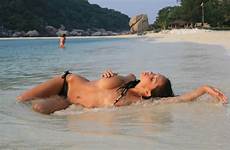 nude water diordiychuk beach relaxing evgeniya wallpapers girl playboy amateurs gone wild sea laying sand wallpaper playmate girls sex topless