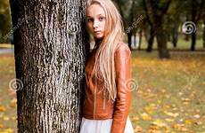 forest girl teenage autumn happiness people