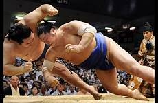 sumo wrestler wrestlers gyoji